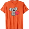 thumbnail image 1 of Koala Conservation Support Wildlife With Adorable Koala Bear Softstyle Unisex T-Shirt,Orange Color,Size 5-6T, 1 of 5