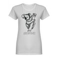 thumbnail image 1 of Koala Cool Design T-Shirt Women -Image by Shutterstock, Female Large, 1 of 2