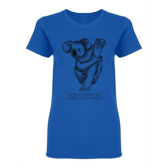 Koala Cool Design T-Shirt Women -Image by Shutterstock, Female x-Large