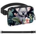 thumbnail image 1 of Koala Crossbody Fanny Pack, Gifts for Enjoy Sports Festival Workout Traveling Running Casual Hands-Free Wallets Waist Pack Phone Bag, 1 of 6