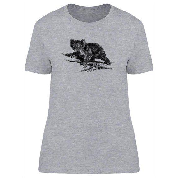 Koala Design T-Shirt Women -Image by Shutterstock, Female Small