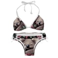 thumbnail image 1 of Koala Detachable Sponge Adjustable Strap Bikini Set, Two-Pack Swim Suits for Versatile Swim Wear Looks, 1 of 6