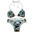 thumbnail image 1 of Koala Detachable Sponge Adjustable Strap Bikini Set Two-Pack Swim Suits for WomenToolStrip with applicable scenes, 1 of 6
