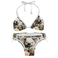 thumbnail image 1 of Koala Detachable Sponge Adjustable Strap Bikini Set Two-Pack Swimming Suits One-Piece Swimsuits - Ideal for Beach and Pool Parties, 1 of 6
