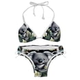 thumbnail image 1 of Koala Detachable Sponge Adjustable Strap Bikini Set Two-Pack Swimsuit Swim Suits Swim Wear, 1 of 1