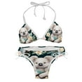 thumbnail image 1 of Koala Detachable Sponge Adjustable Strap Bikini Set Two-Pack for Any Summer Scene, 1 of 6