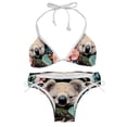 thumbnail image 1 of Koala Detachable Sponge Adjustable Strap Bikini Set - Two-Pack for Versatile Swim Suit Looks, 1 of 6
