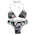 thumbnail image 1 of Koala Detachable Sponge Adjustable Strap One-Piece Swimsuit Set - Two-Pack, Beach & Pool Ready, 1 of 6