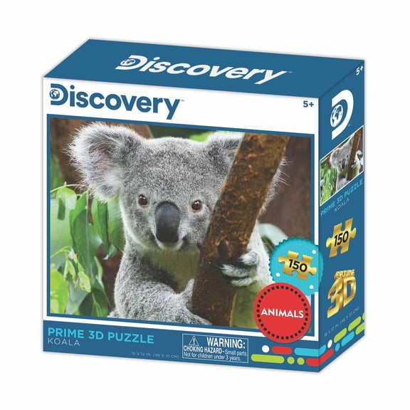 Koala Discovery 150 Pieces Jigsaw Puzzle, Prime 3d Ltd