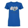 thumbnail image 1 of Koala Eat Healthy T-Shirt Women -Image by Shutterstock, Female Medium, 1 of 2