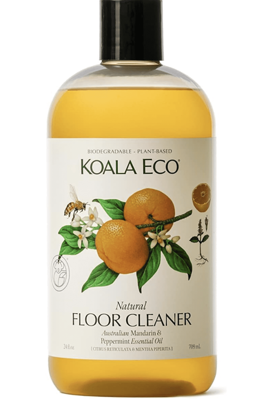 Koala Eco Natural Floor Cleaner with Mandarin & Peppermint Essential ...