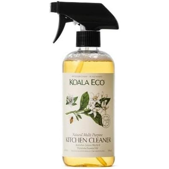 Koala Eco Natural Multi-Purpose Kitchen Cleaner - Plant-Based, Eco-Friendly & No Synthetic Fragrance - with Australian Lemon Myrtle & Mandarin Essential Oil - 16 oz