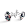 thumbnail image 1 of Koala Elegant Mens Cufflink Set for Formal Attire - Stainless Steel Shirt Cufflinks for Wedding and Business Events, 1 of 6