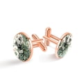 thumbnail image 1 of Koala Elegant Stainless Steel Cufflink Set for Men, Suitable for Formal Attire, Ideal for Weddings and Business Meetings, 1 of 6