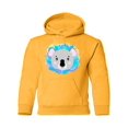 thumbnail image 1 of Koala Face With Leaves Hoodie Juniors -Image by Shutterstock,  x-Large, 1 of 4