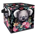 thumbnail image 1 of Koala Foldable Toy Box with Handle, 10.8"x10.5"x10.6", Large Capacity Storage Bins, Storage Cubes, Storage Baskets, 1 of 6