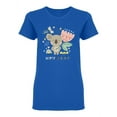 thumbnail image 1 of Koala Happy Birthday T-Shirt Women -Image by Shutterstock, Female Medium, 1 of 2