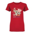 thumbnail image 1 of Koala Happy Birthday T-Shirt Women -Image by Shutterstock, Female XX-Large, 1 of 2