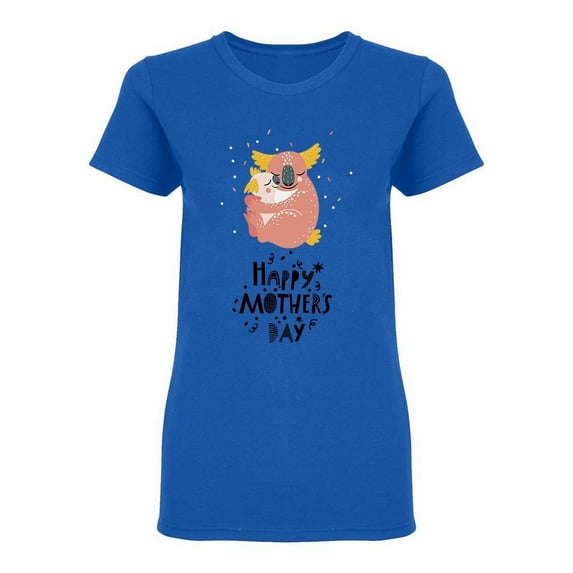 Koala Happy Mothers Day T-Shirt Women -Image by Shutterstock, Female Medium