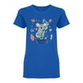 thumbnail image 1 of Koala Happy Place T-Shirt Women -Image by Shutterstock, Female 3X-Large, 1 of 2