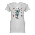 thumbnail image 1 of Koala Happy Place T-Shirt Women -Image by Shutterstock, Female Large, 1 of 2