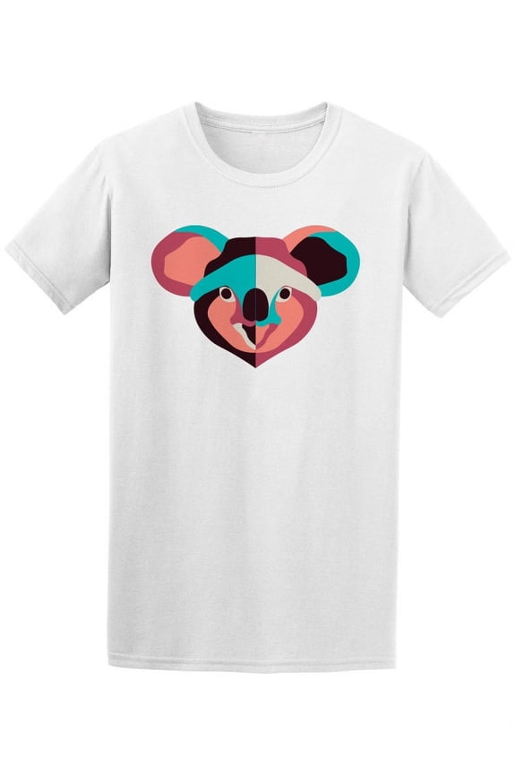 Koala In Simple Art T-Shirt Men -Image by Shutterstock, Male Medium