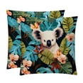 thumbnail image 1 of Koala Inserts Set of 2 - 16x16, 18x18, 20x20 Inches - Unique Patterns for Pillows Covers, Bed Pillow, Throw Pillows - Great for All Occasions, 1 of 6