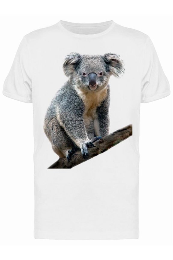 Koala Is Looking At You T-Shirt Men -Image by Shutterstock, Male Medium