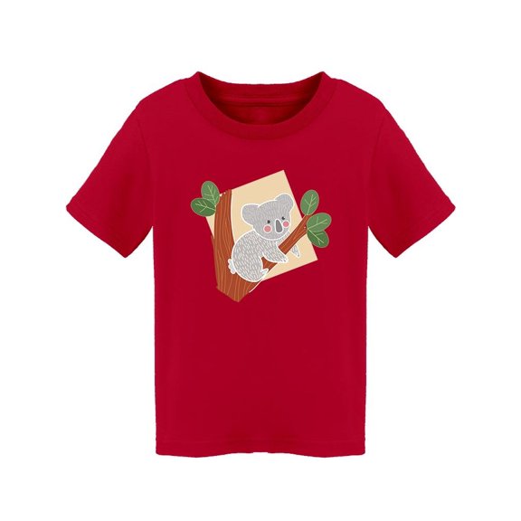 Koala Is Sitting On A Tree  T-Shirt Toddler -Image by Shutterstock,  2 Toddler