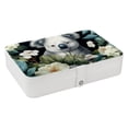 thumbnail image 1 of Koala Jewelry Organizer Travel Case PU Leather with Removable Compartment, Portable Necklace Bracelet Holder Jewelry Display, 1 of 6