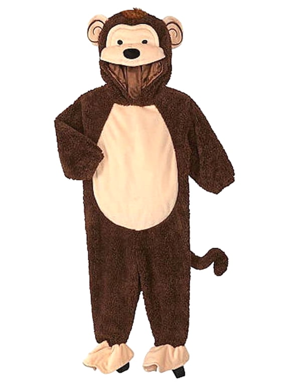 Infant Boys & Girls Monkey Jumpsuit Halloween Costume 9-12 Months