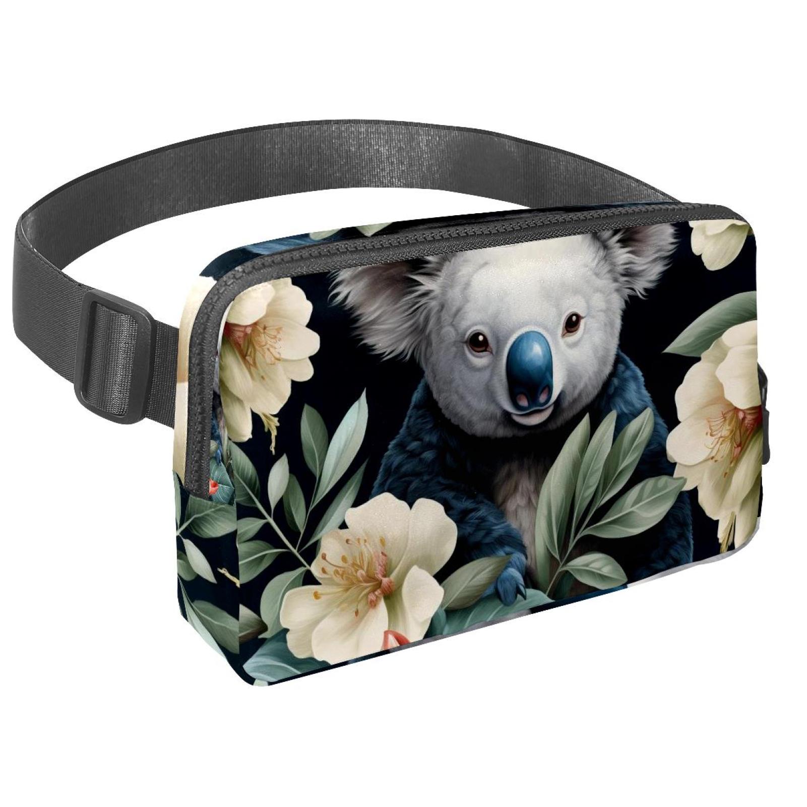 Koala Lightweight, Adjustable Running Belt with Extension Strap, Unisex Waist Bag, Fanny Pack, Cross Body Bag