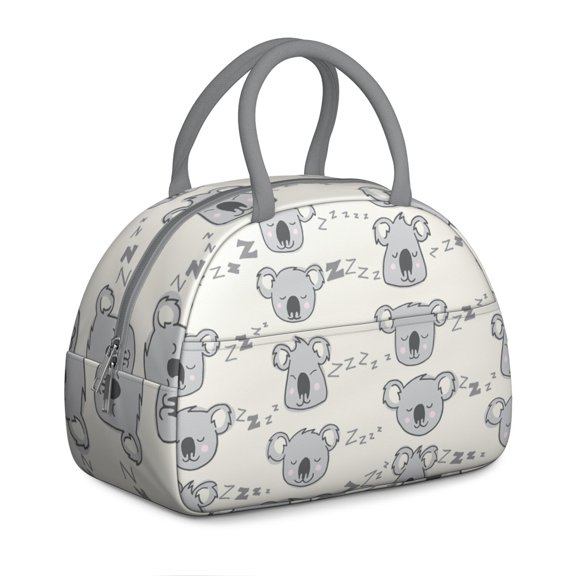 Koala Love Lunch Bag – Cute Koala Bear Design with Fun Cartoon Style and Nature-Inspired Pattern