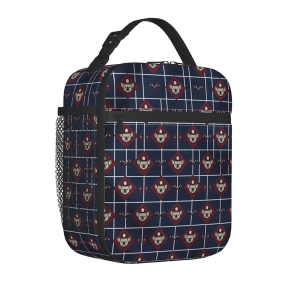 Koala Lunch Bag, Aesthetic Australian Wildlife Insulated Bento Tote, Reusable High-Performance Thermal Container, Practical Handheld Meal Box For Workplace & Outdoor Travel