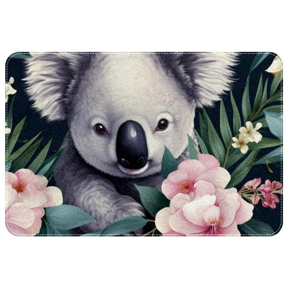 Koala Machine Washable, Non-Slip Polyester Floor Rug | Indoor Floor Mats for Chair Mat