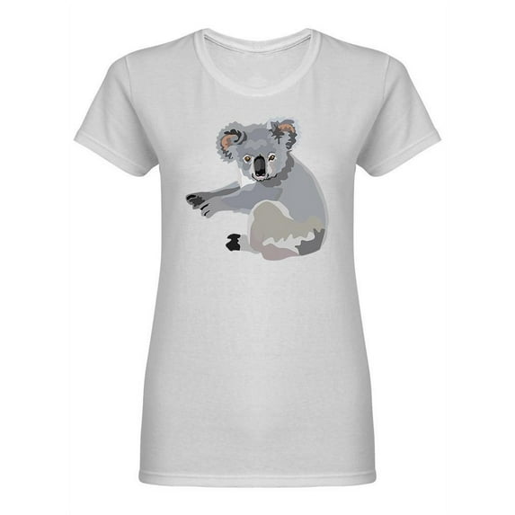 Koala Mammal T-Shirt Women -Image by Shutterstock, Female XX-Large