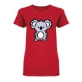 thumbnail image 1 of Koala Mascot  T-Shirt Women -Image by Shutterstock, Female x-Large, 1 of 2