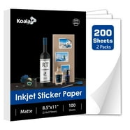 Printable White Sticker Paper - Walmart.com