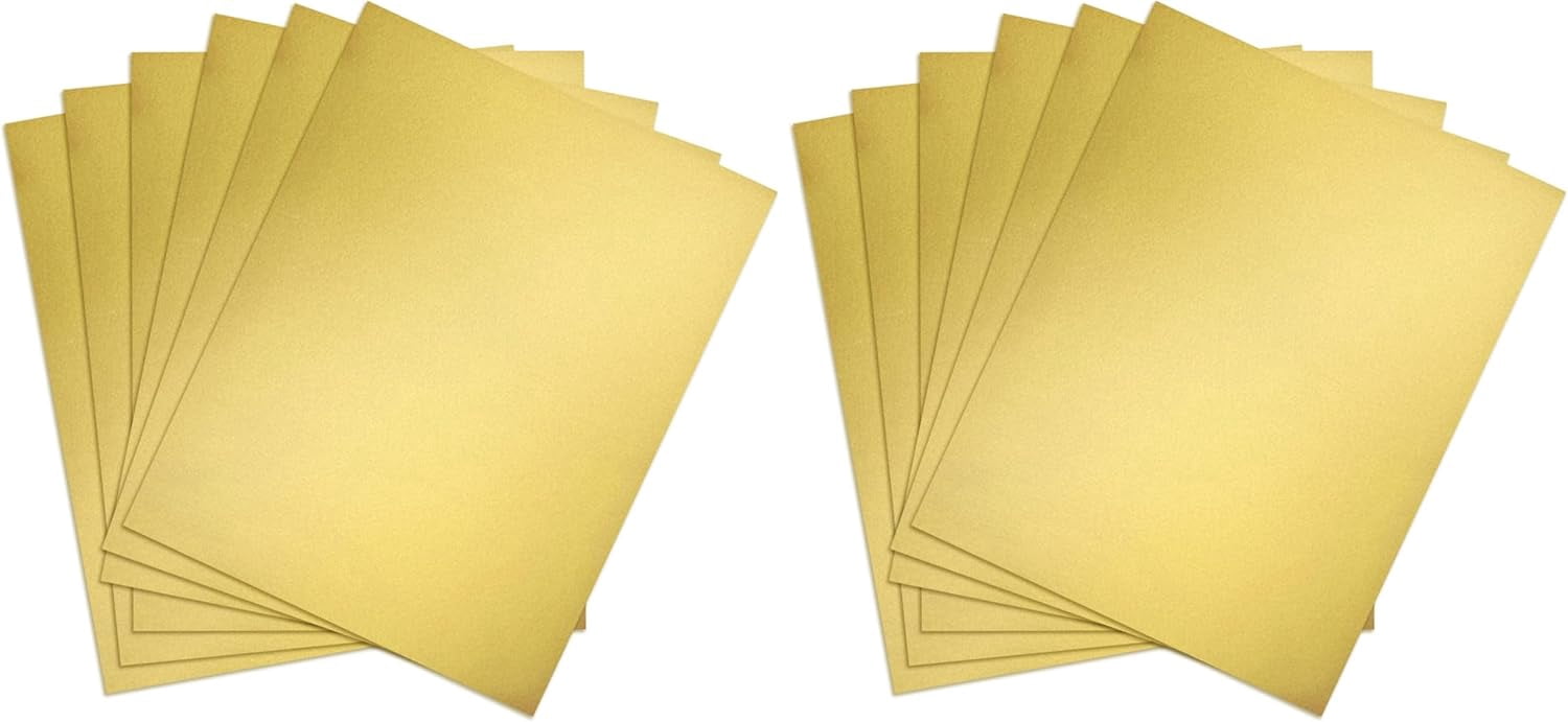 Golden Sticker Sheets Koala Metallic Gold Sticker Paper for Inkjet and Laser Printer, 20 ...