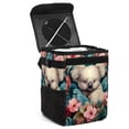 thumbnail image 1 of Koala Mini Car Trash Can with Foldable Lid, Leak-proof Design and Hanging Storage Bag for Auto - Car Trash Can, 1 of 6