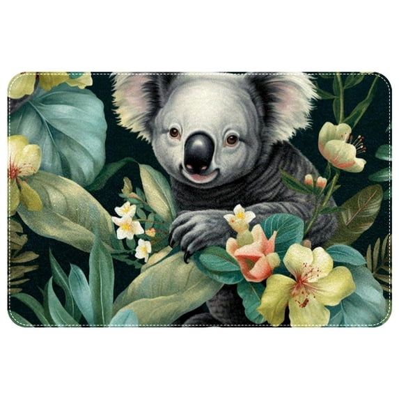 Koala Non-Slip Machine Washable Polyester Kitchen Mat Indoor Rug Kitchen Rug