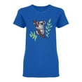 thumbnail image 1 of Koala On A Branch Design Tee Women's -Image by Shutterstock, 1 of 2