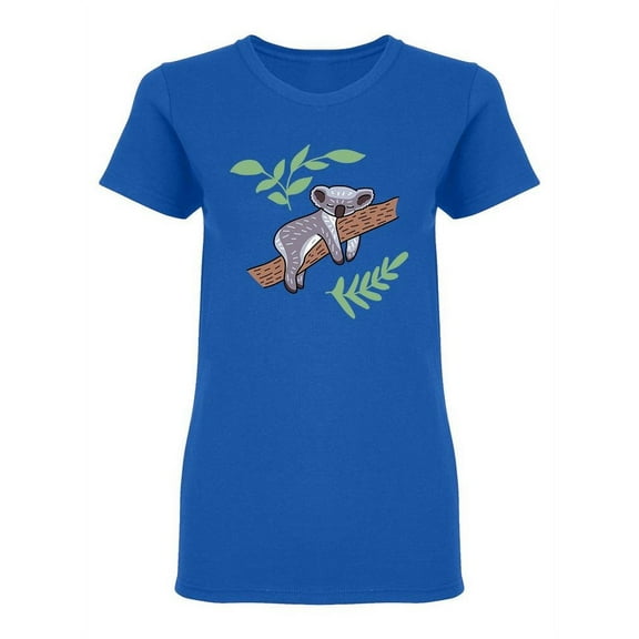 Koala On A Branch T-Shirt Women -Image by Shutterstock, Female Small