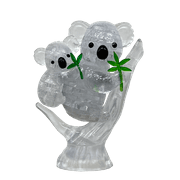 Koala Original Original 3D Crystal Puzzles from BePuzzled, Ages 12 and Up