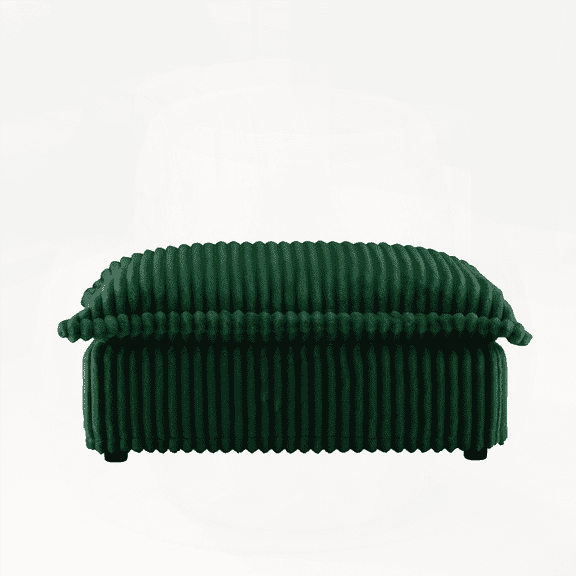 Koala Ottoman - Green | Luxurious & Comfortable | Elegant Design | Removable & High Quality | Spacious Seating | Sturdy & Easy Assemble
