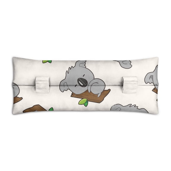 Koala Pattern Post Surgery Chest Protector - Seat Belt Pillow for Mastectomy & Heart Surgery Recovery, Double Straps for Secure Fit & Enhanced Comfort