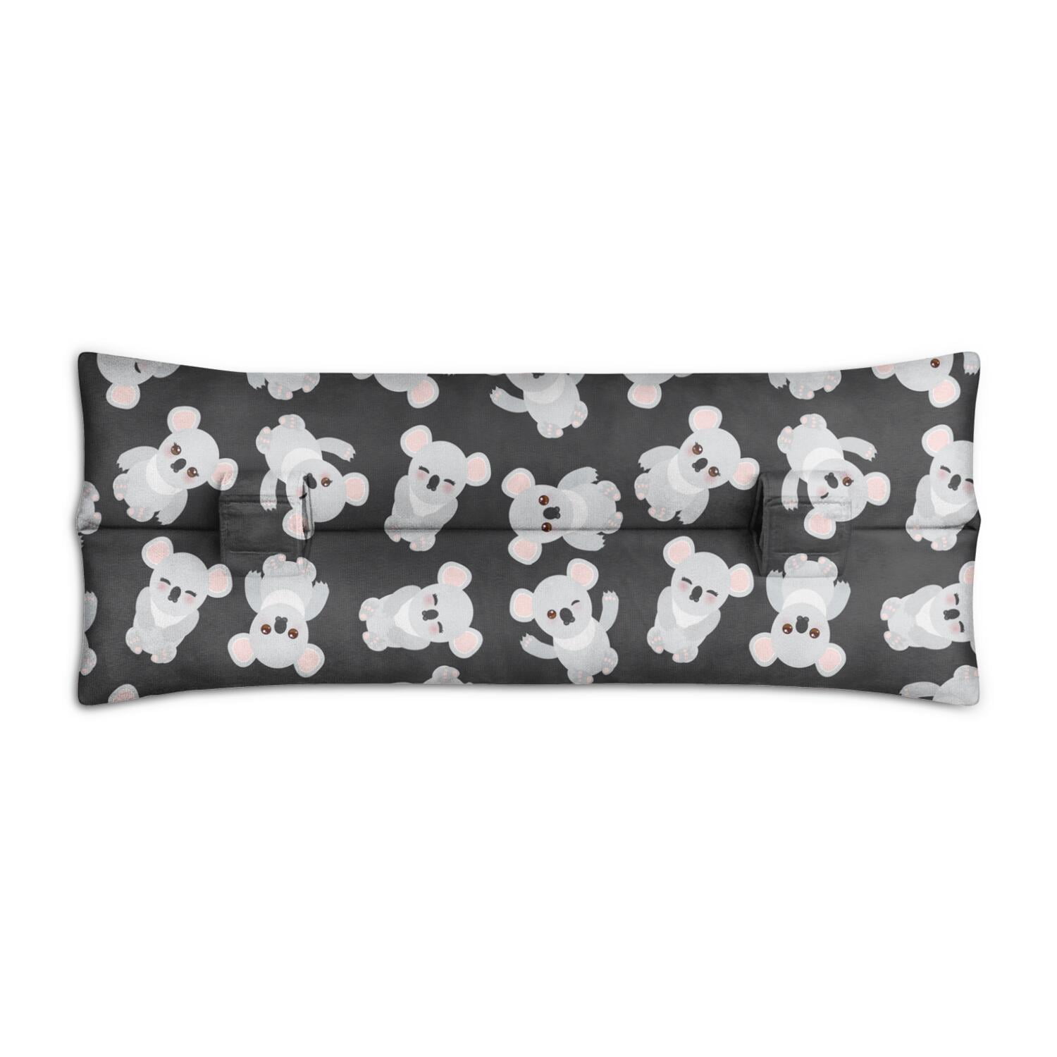 Koala Pattern Post Surgery Chest Protector - Seat Belt Pillow for Mastectomy & Heart Surgery Recovery, Double Straps for Secure Fit & Enhanced Comfort