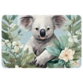 thumbnail image 1 of Koala Polyester Non-Slip Machine Washable Floor Carpet Chair Mat Floor Rug, 1 of 6
