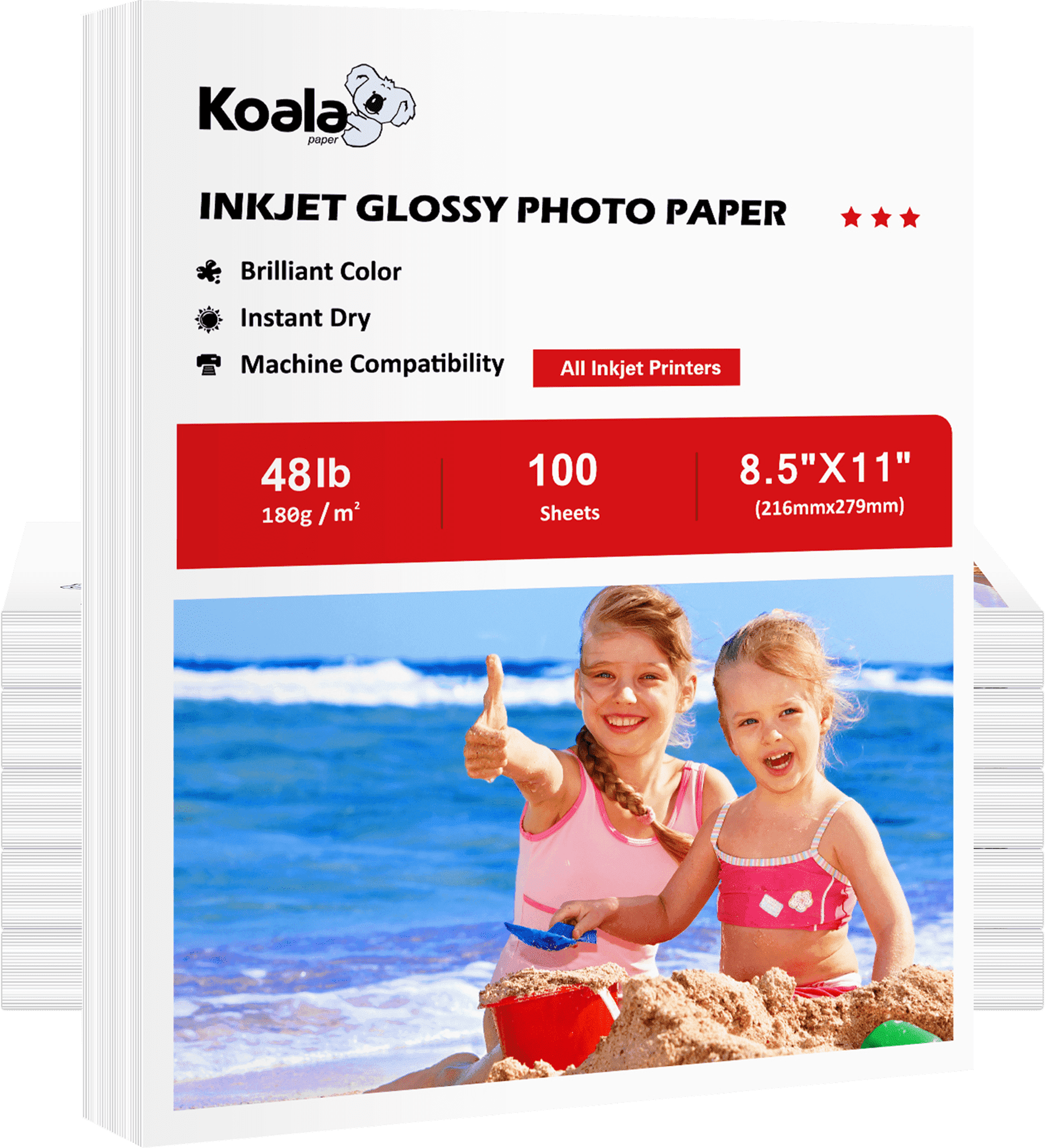 注目ブランド Koala Premium Glossy Photo Paper 13X19 Inches 100 Sheets アート・デザイン・音楽