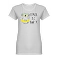 thumbnail image 1 of Koala Ready To Party T-Shirt Women -Image by Shutterstock, Female XX-Large, 1 of 2